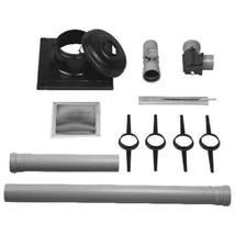 Bosch AZB 614/1 na 80 pps Égéstermék elvezető készlet, épített kéménybe (7719003682) 